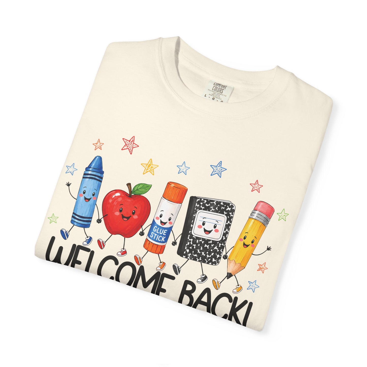 Welcome Back Teacher Shirt | Cute School Supplies Tee