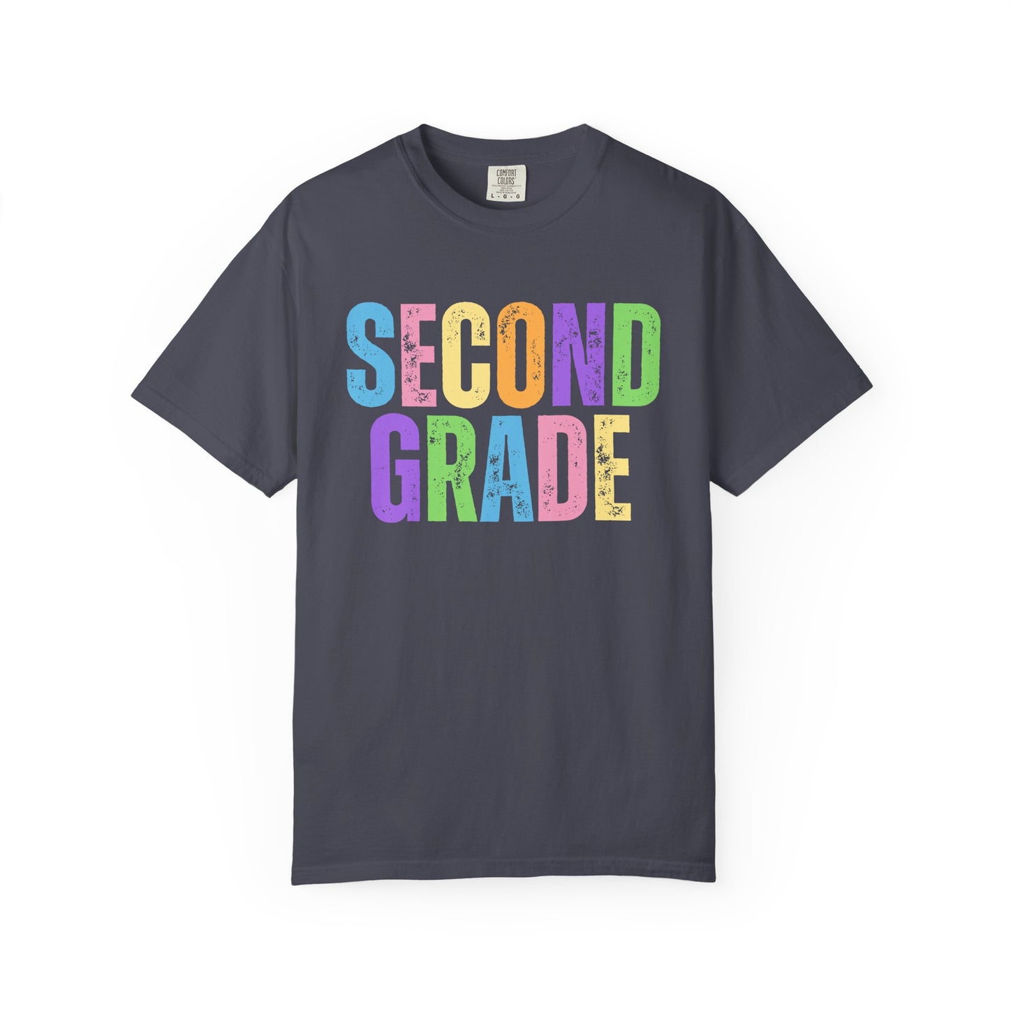 Second Grade  Comfort Colors® T-Shirt | Grade Level Teacher Shirt