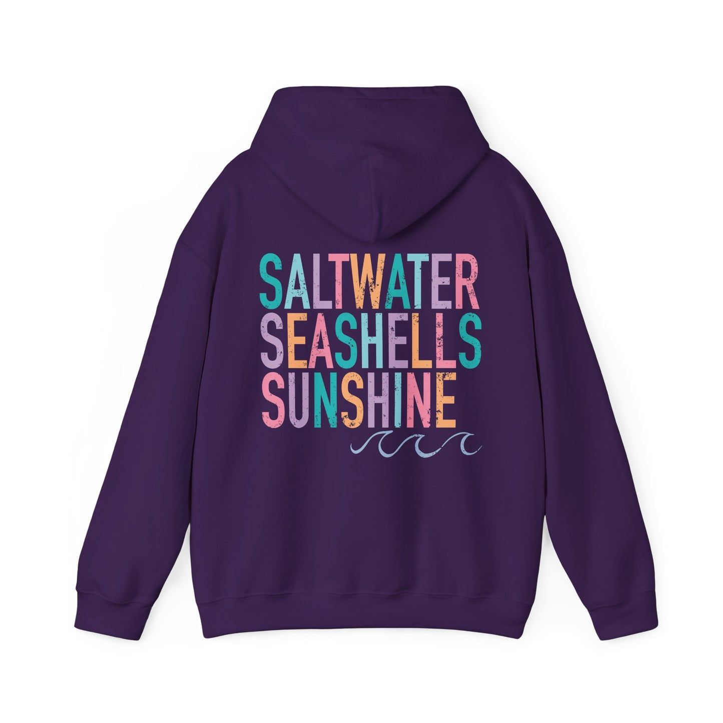 Saltwater Seashells Sunshine Hoodie