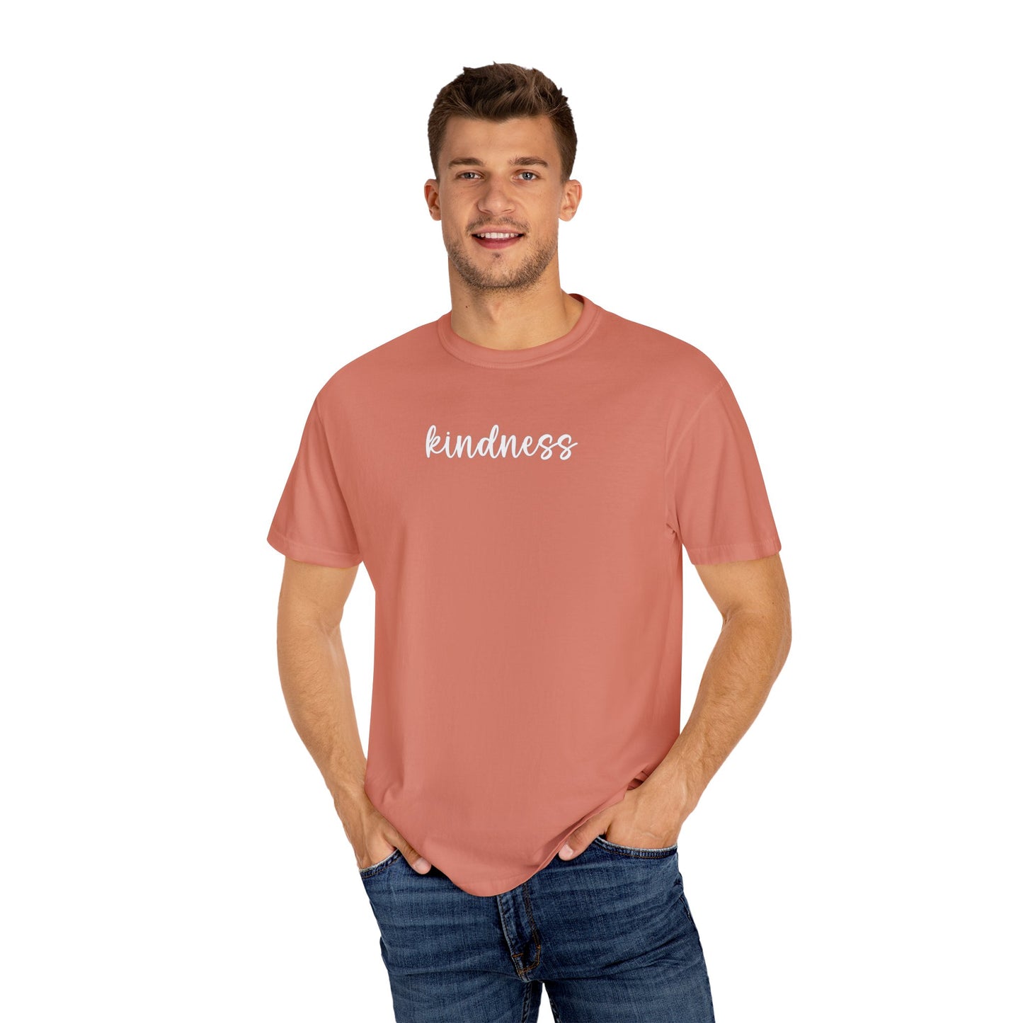 Kindness Script Tee – Comfort Colors 100% Cotton Shirt