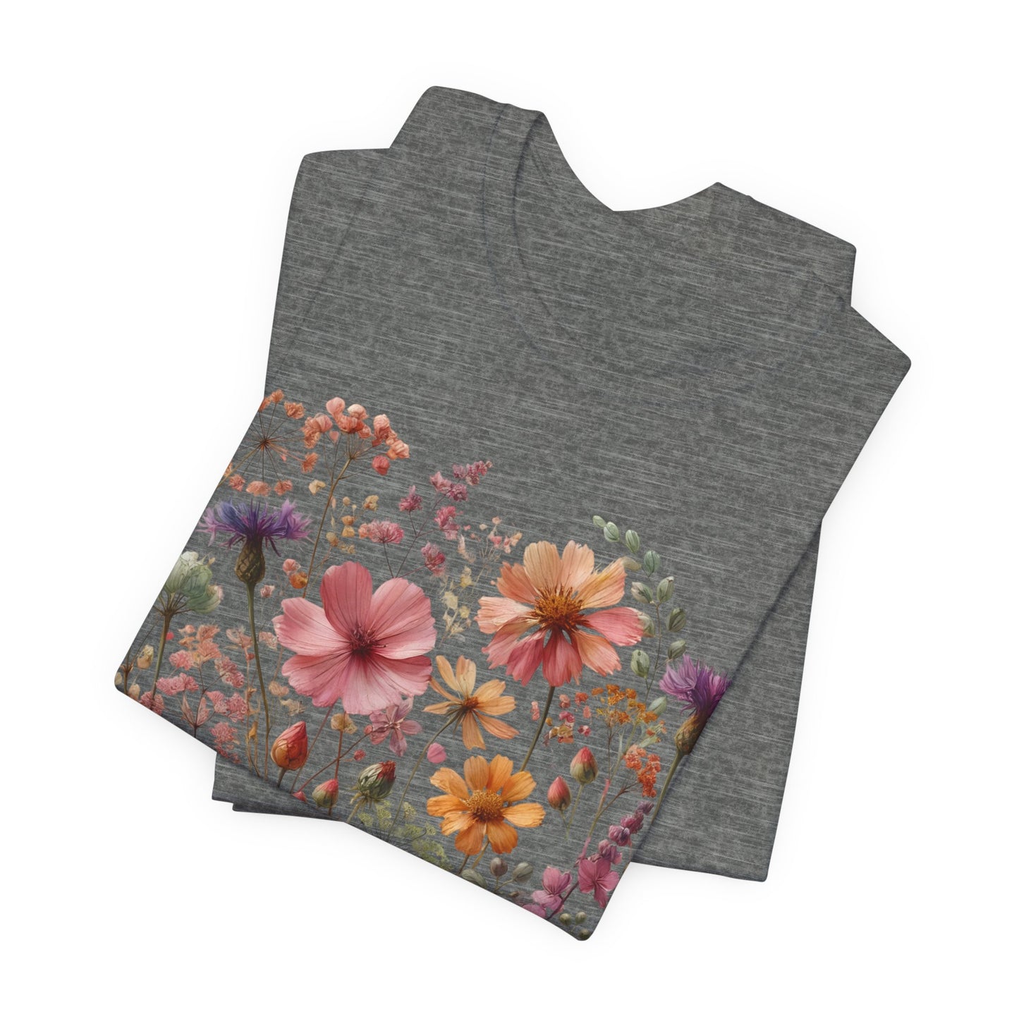 Open Meadow Wildflower Short Sleeve T-Shirt  – Meadow Mix