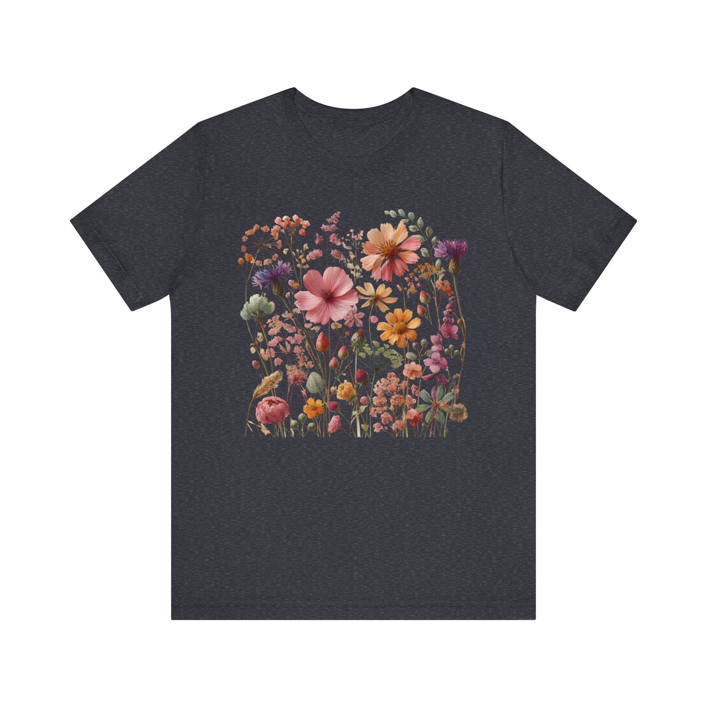 Open Meadow Wildflower Short Sleeve T-Shirt  – Meadow Mix