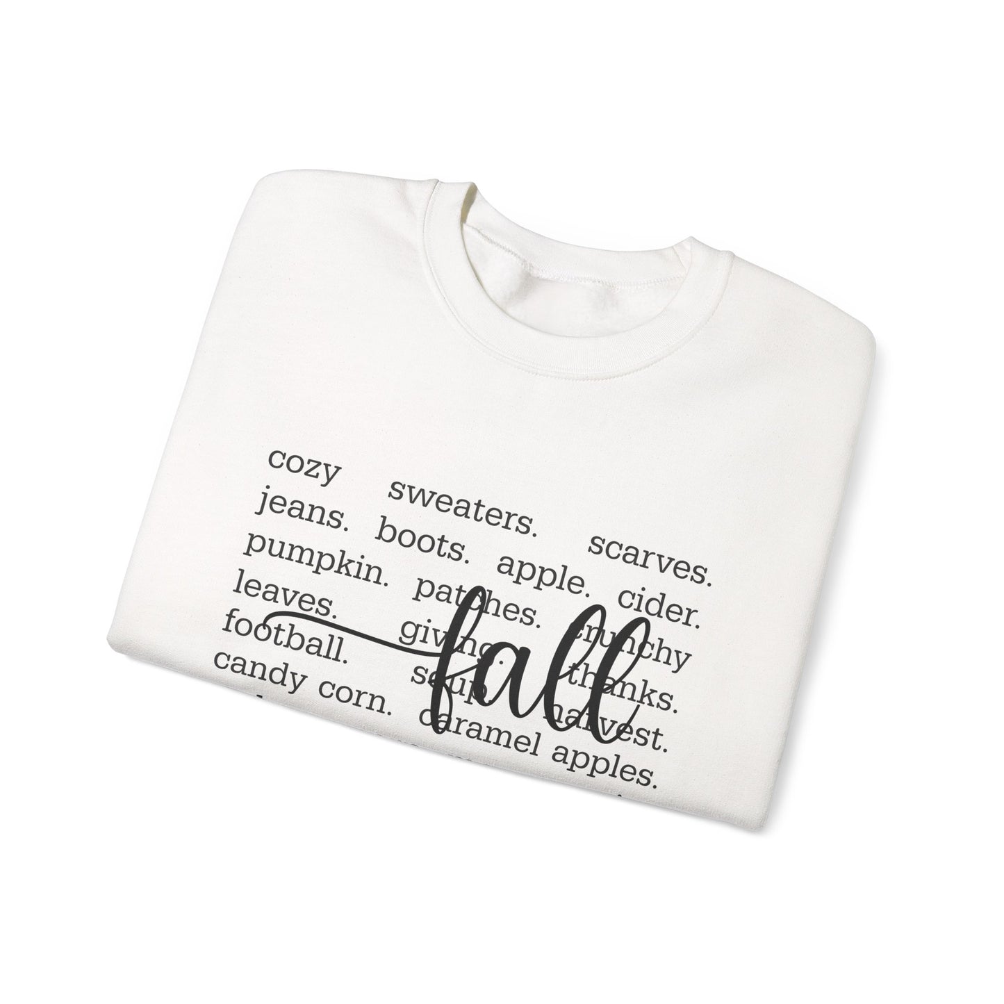 Cozy Fall Favorites Sweatshirt