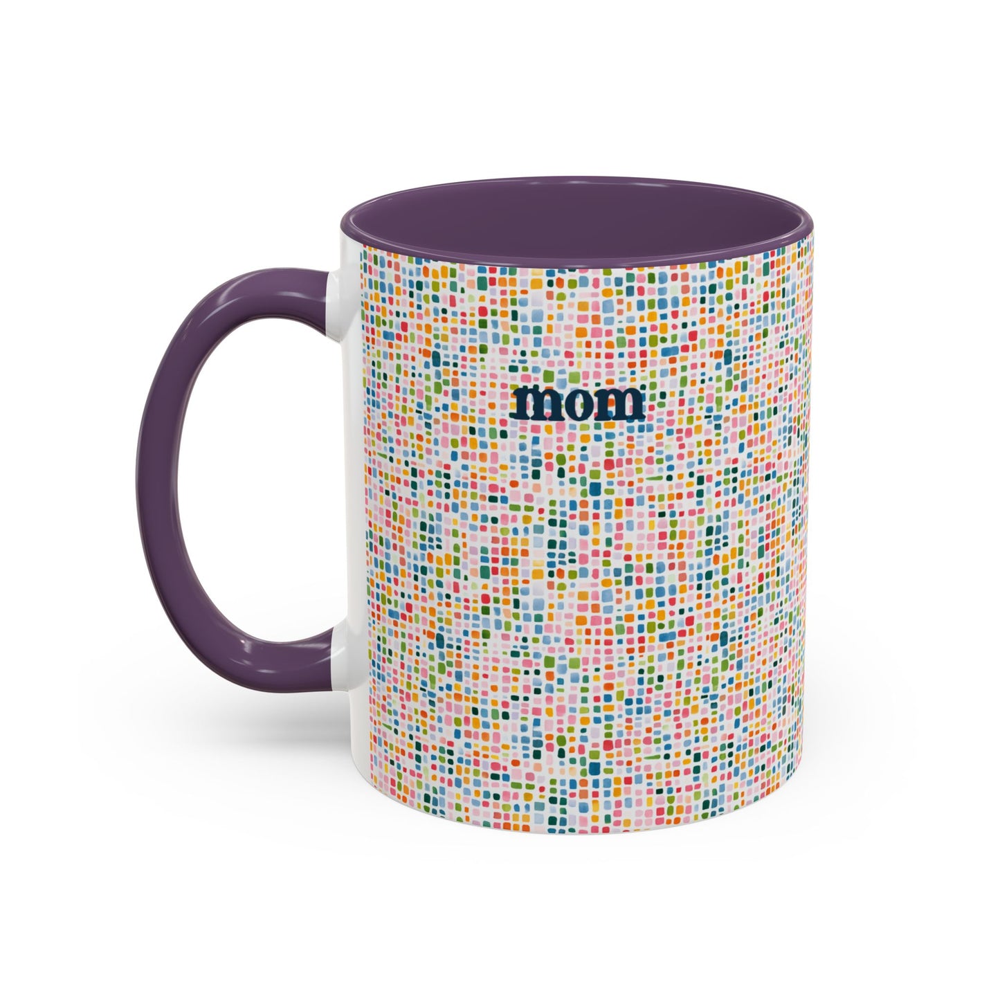 Personalized Colorful Pattern Name Mug(11, 15oz)