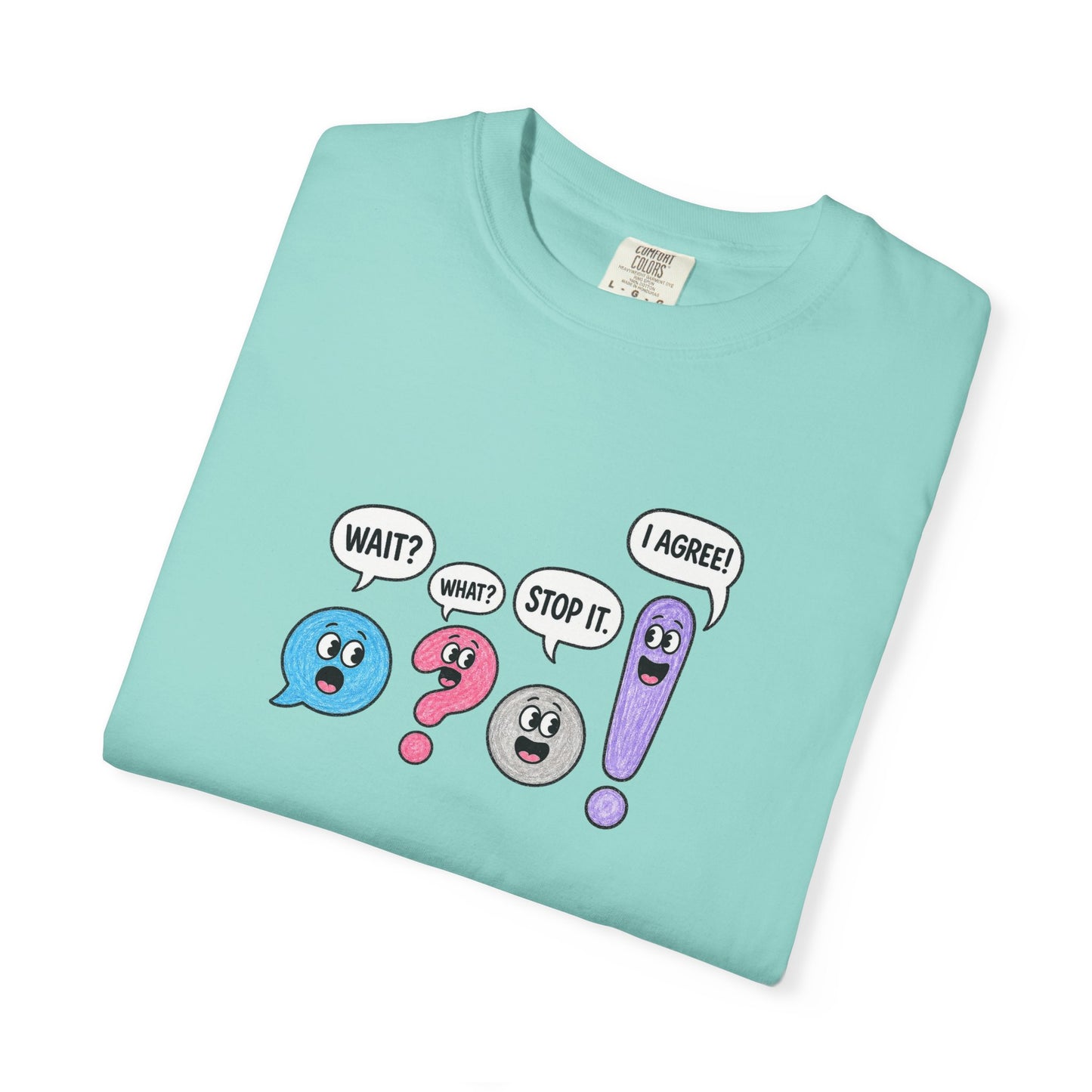 Funny Punctuation Shirt | Teacher Graphic T-Shirt