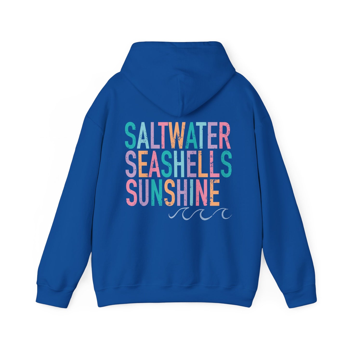 Saltwater Seashells Sunshine Hoodie