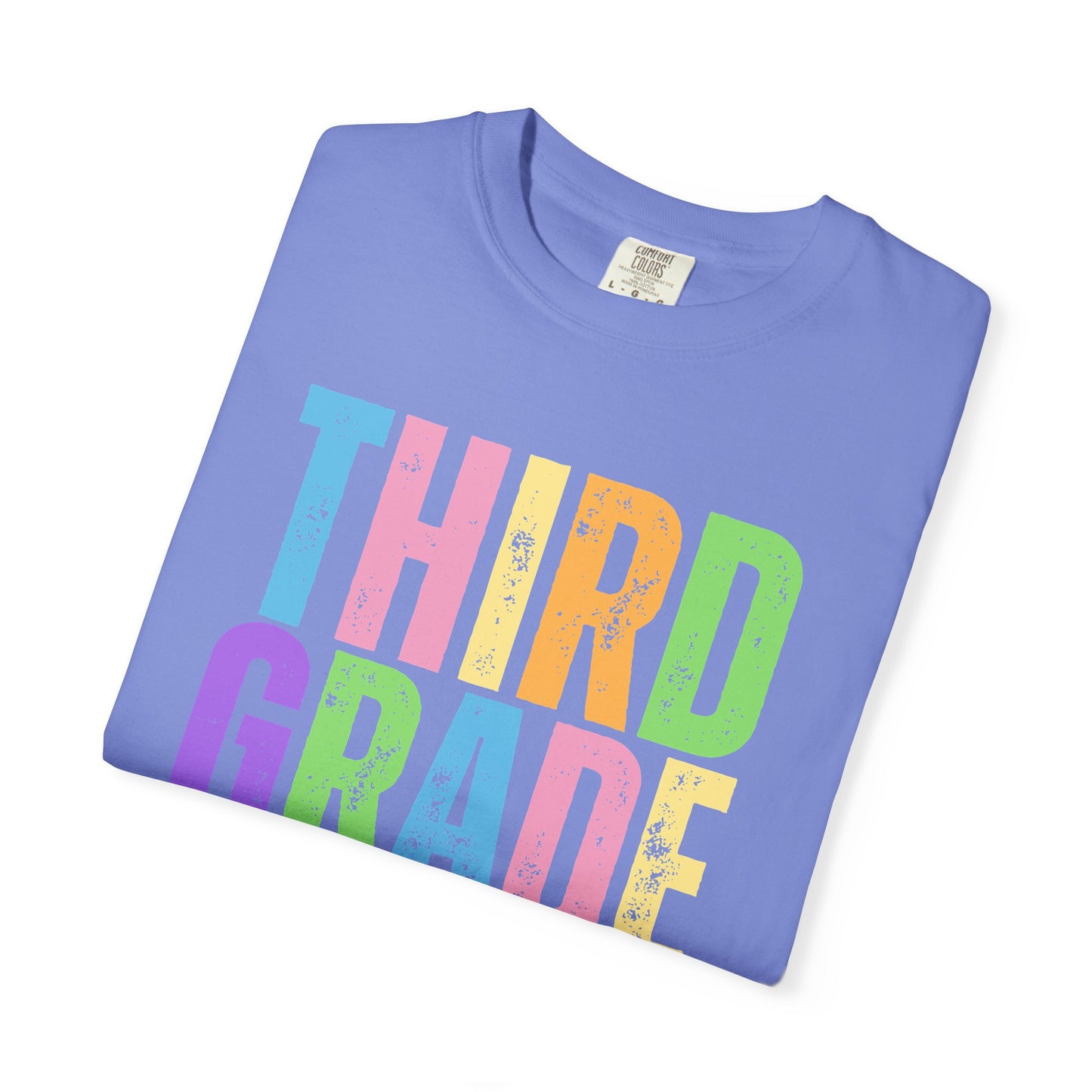 Third Grade Comfort Colors® T-Shirt | Grade Level Teacher Shirt