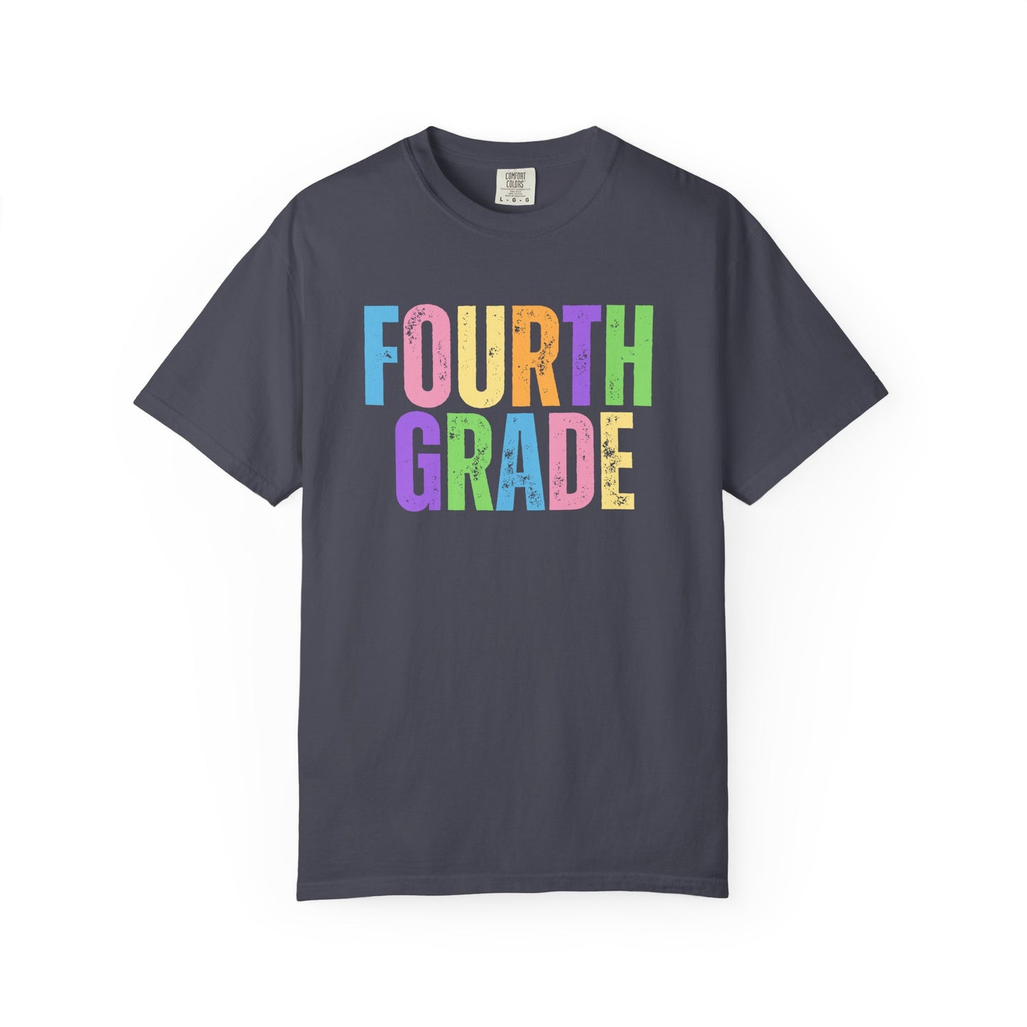 Fourth Grade Comfort Colors® T-Shirt | Grade Level Teacher Shirt