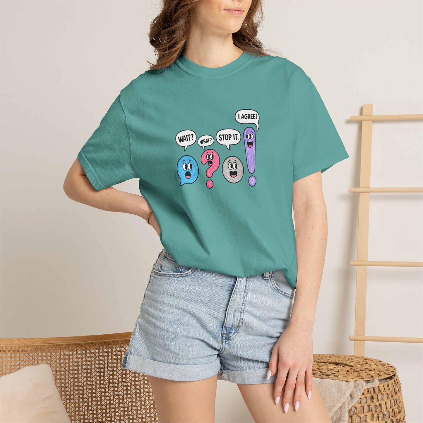 Funny Punctuation Shirt | Teacher Graphic T-Shirt