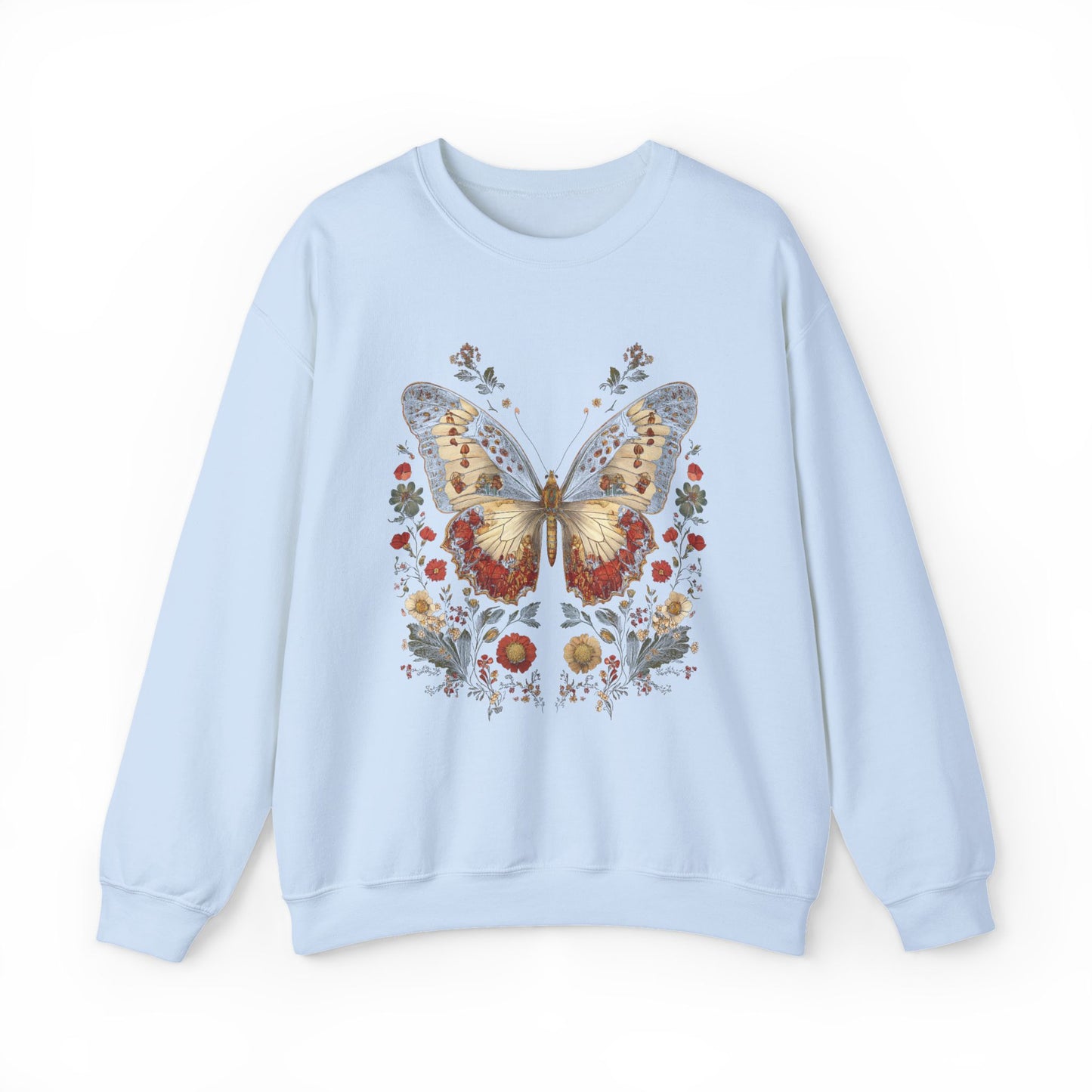 Supported to Soar Butterfly Crewneck Sweatshirt