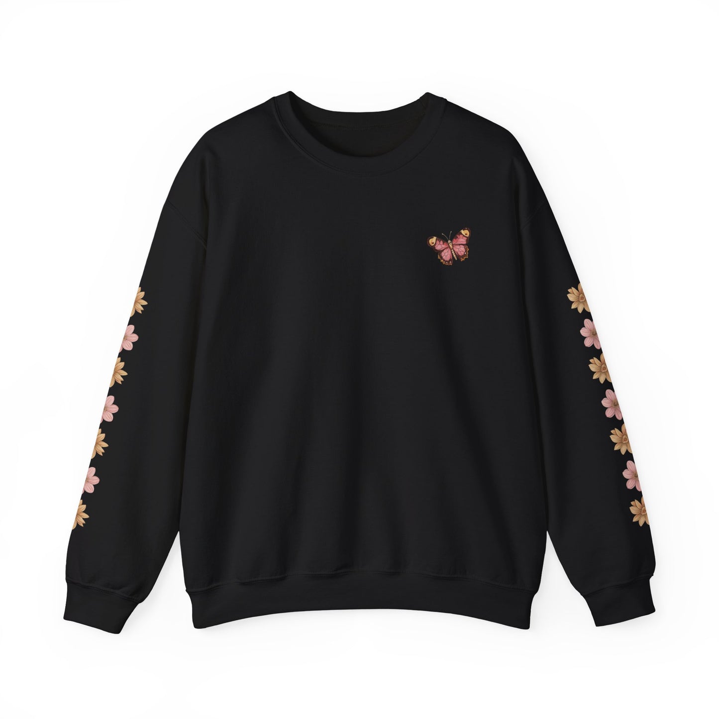 Bloom & Take Flight Boho Butterfly Sweatshirt
