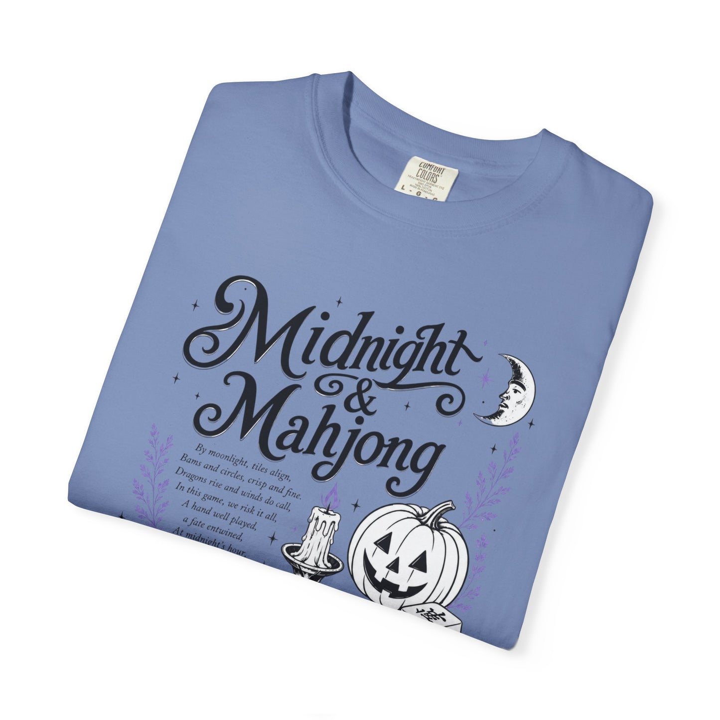 Midnight & Mahjong T-Shirt | Halloween Mahjong Shirt