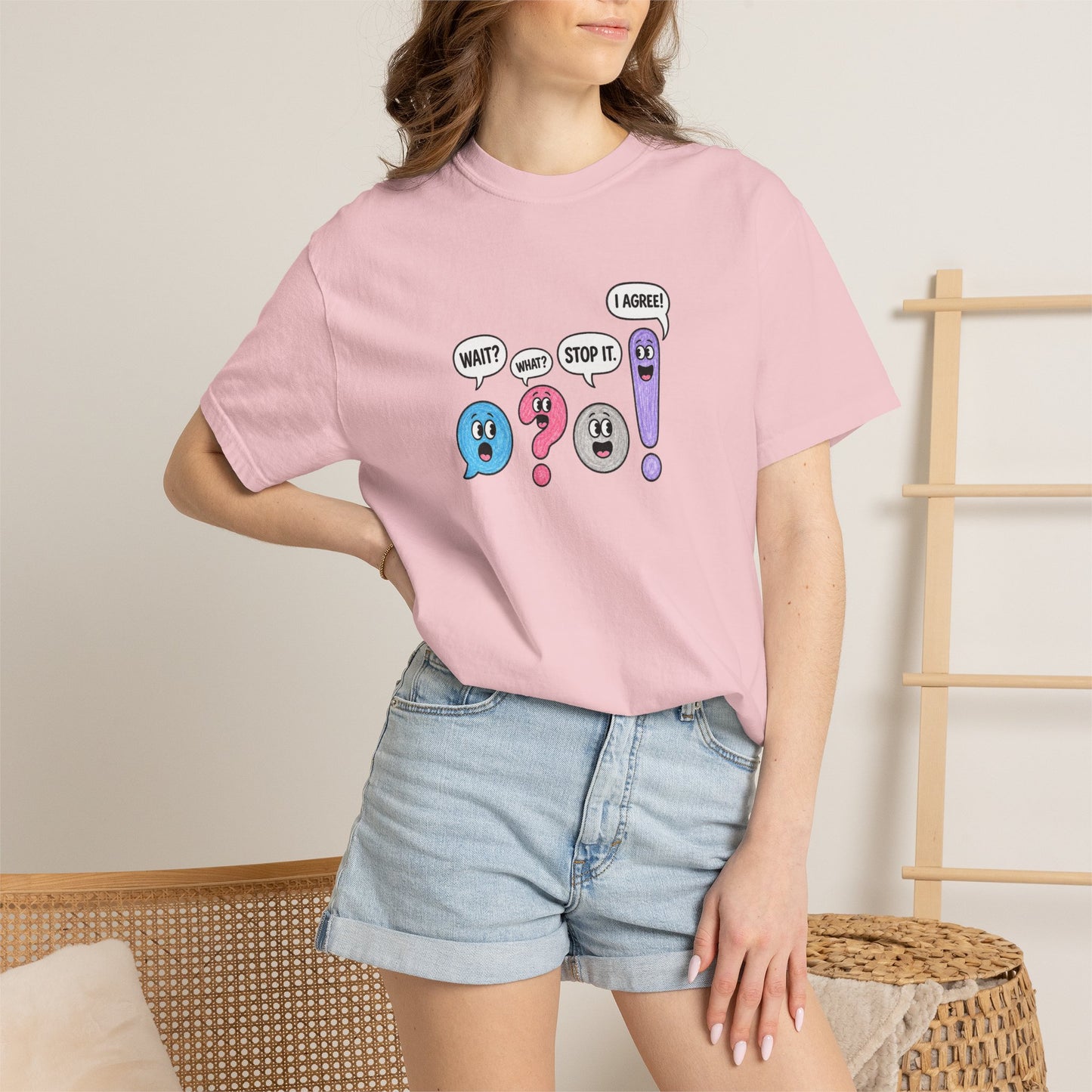 Funny Punctuation Shirt | Teacher Graphic T-Shirt