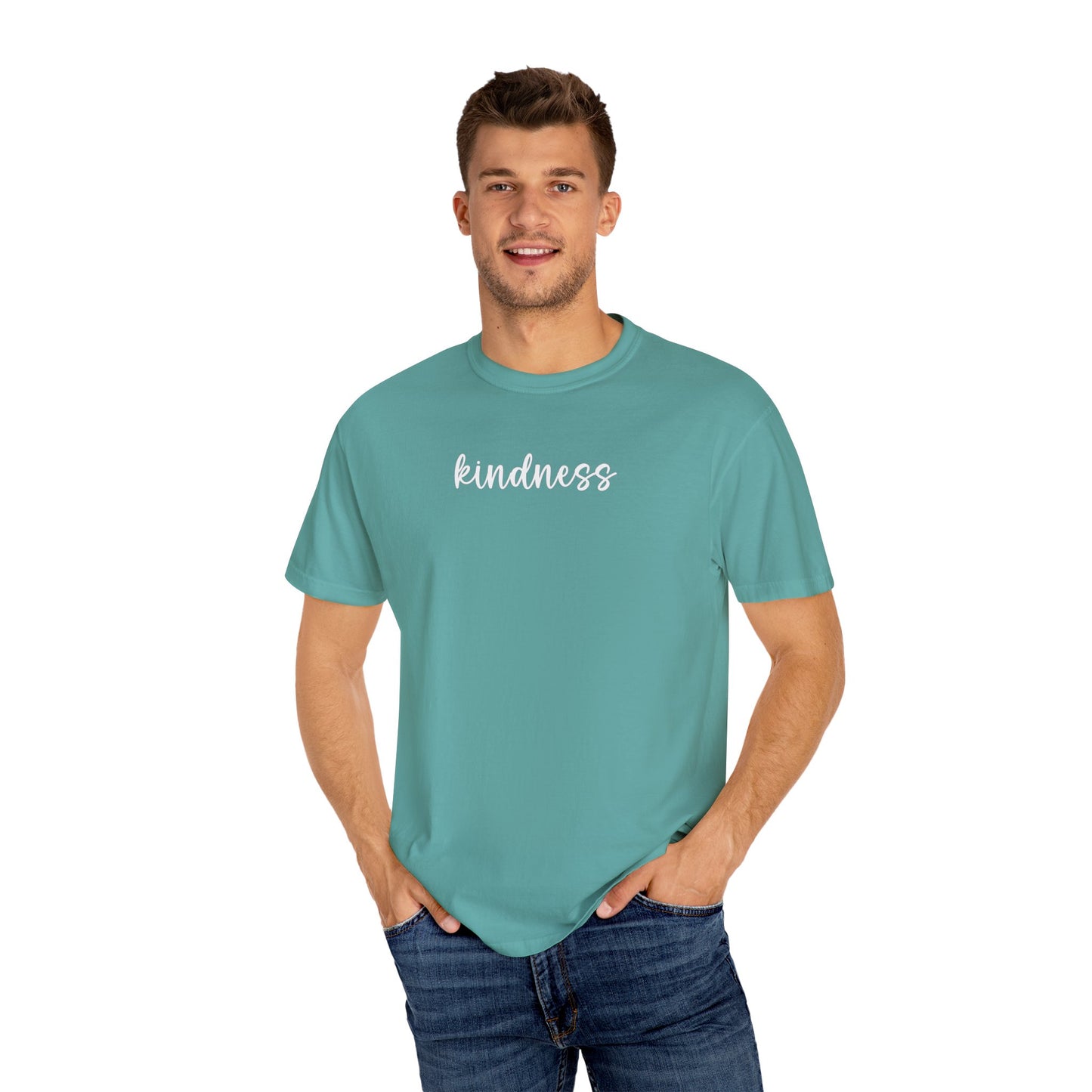 Kindness Script Tee – Comfort Colors 100% Cotton Shirt