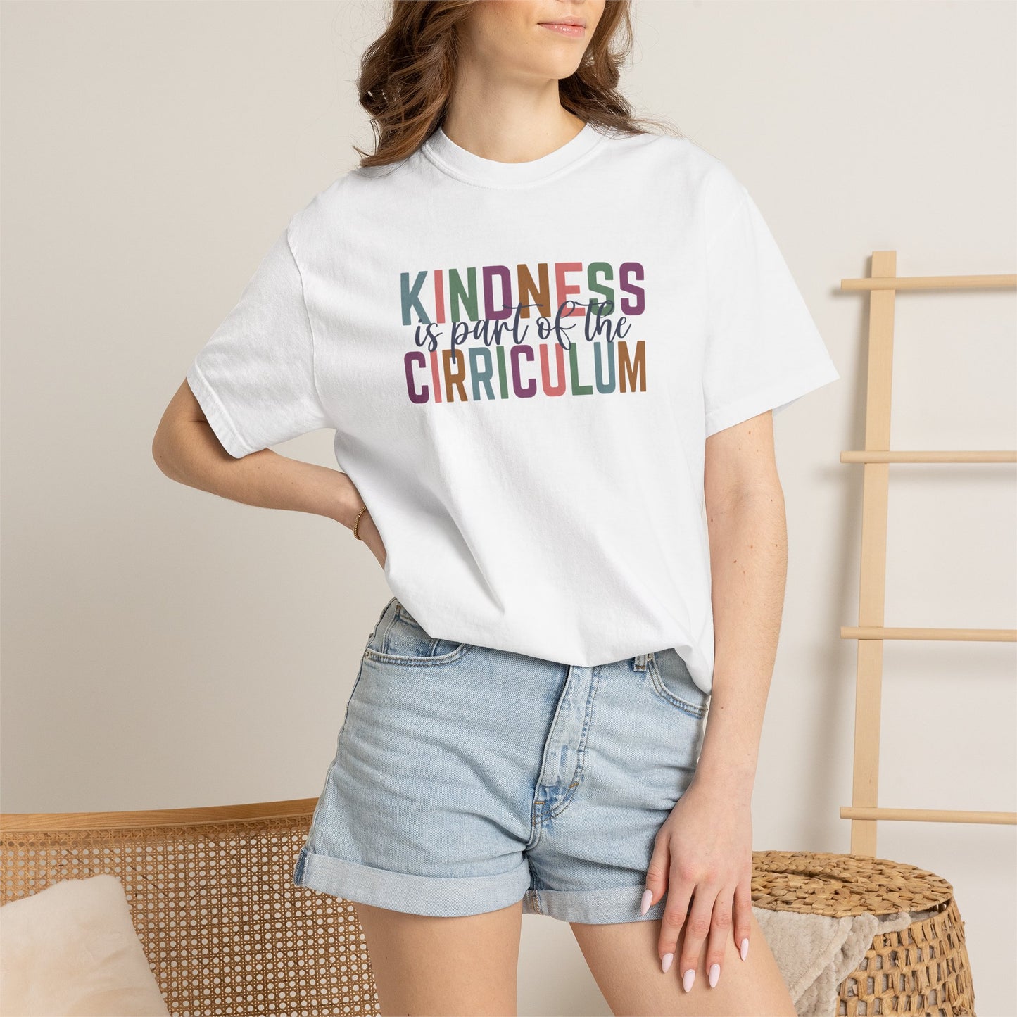 Kindness Is Part of the Curriculum Shirt | Kindness Classroom T-Shirt