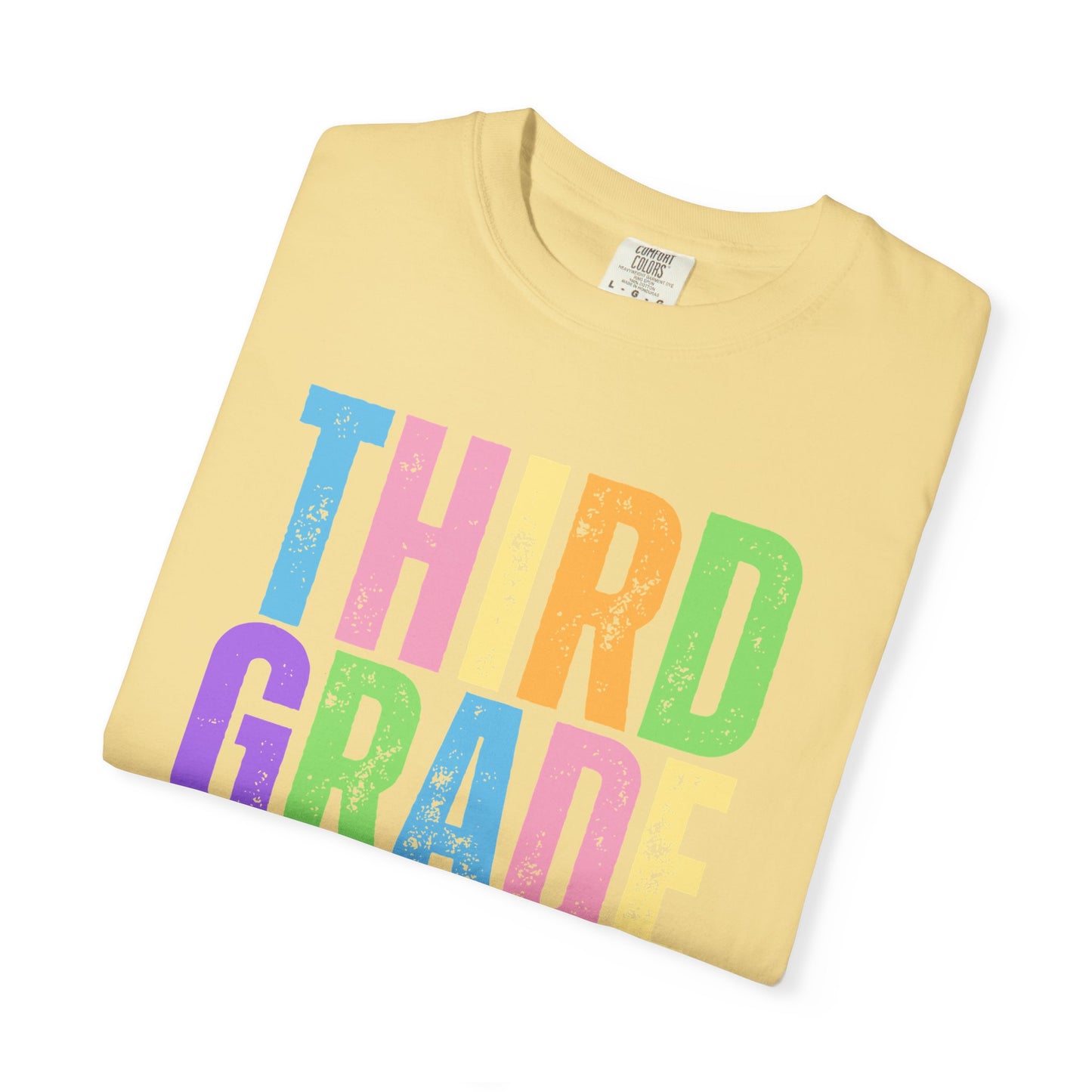 Third Grade Comfort Colors® T-Shirt | Grade Level Teacher Shirt