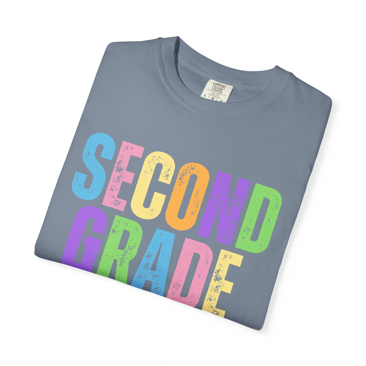 Second Grade  Comfort Colors® T-Shirt | Grade Level Teacher Shirt