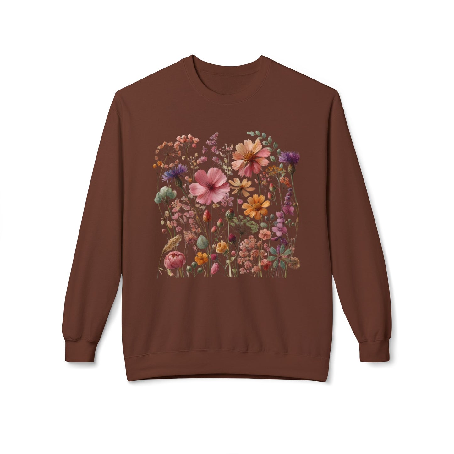 Open Meadow Wildflower Softstyle Fleece Sweatshirt – Meadow Mix
