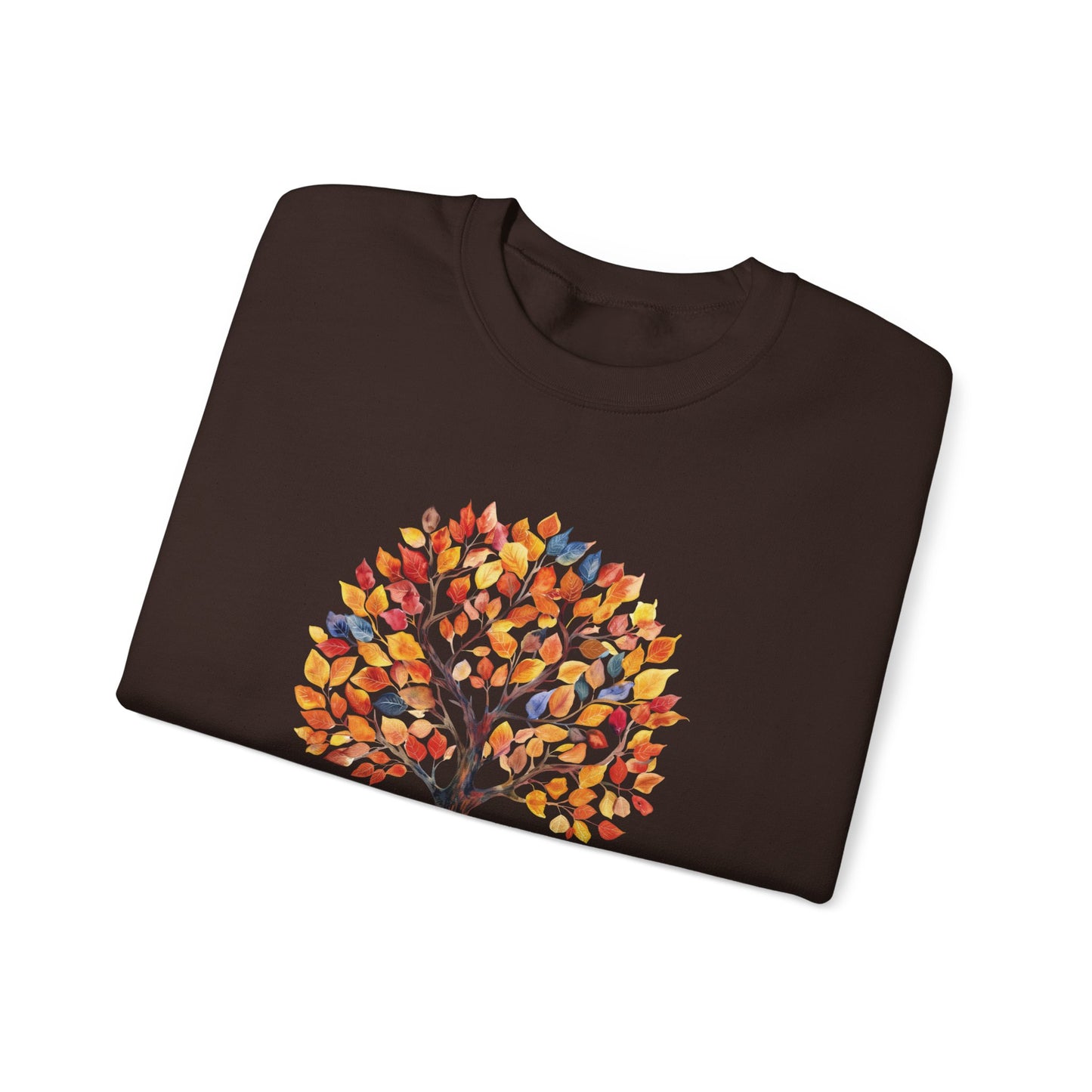 Fall Tree of Belonging Sweatshirt | Gildan Heavy Blend Crewneck