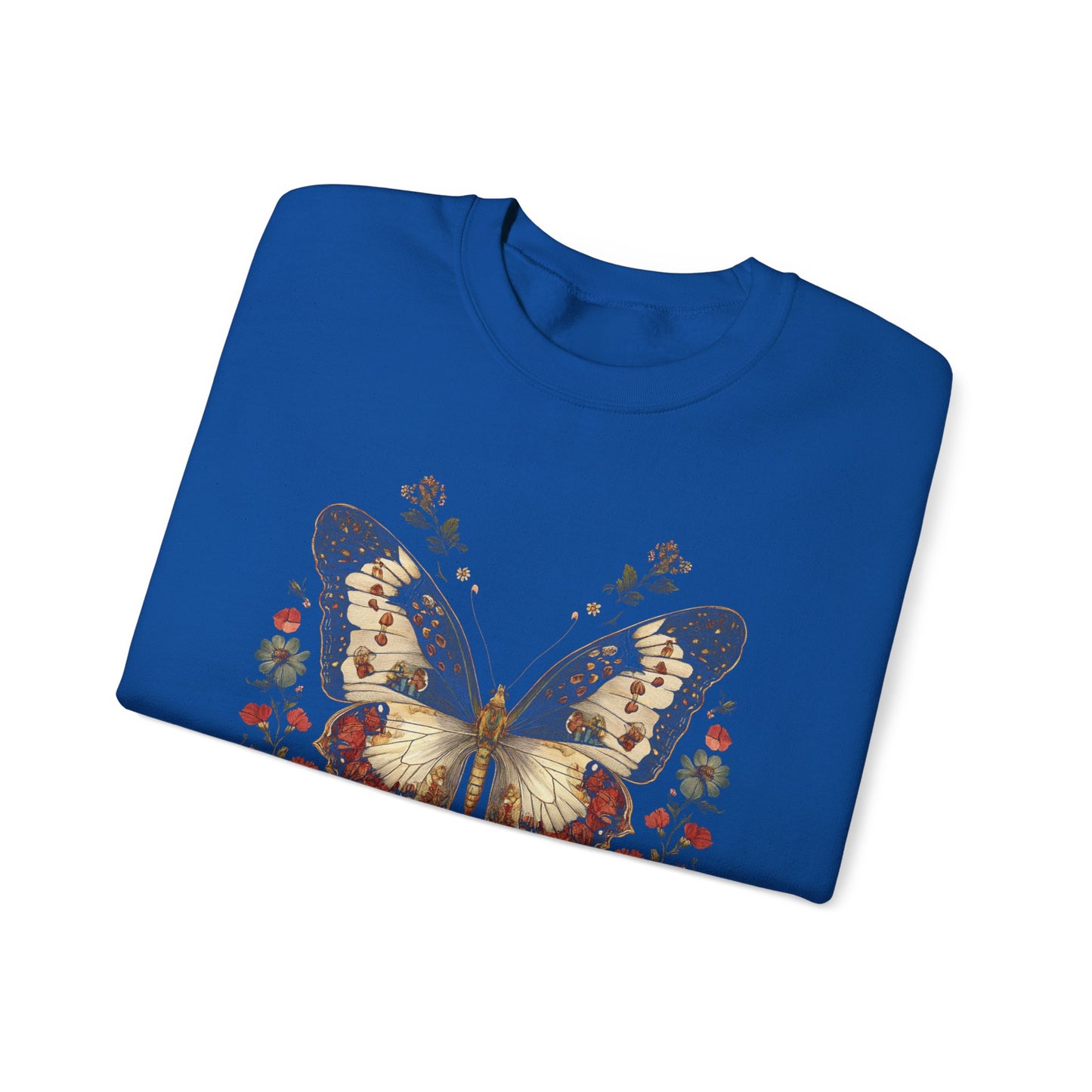 Supported to Soar Butterfly Crewneck Sweatshirt