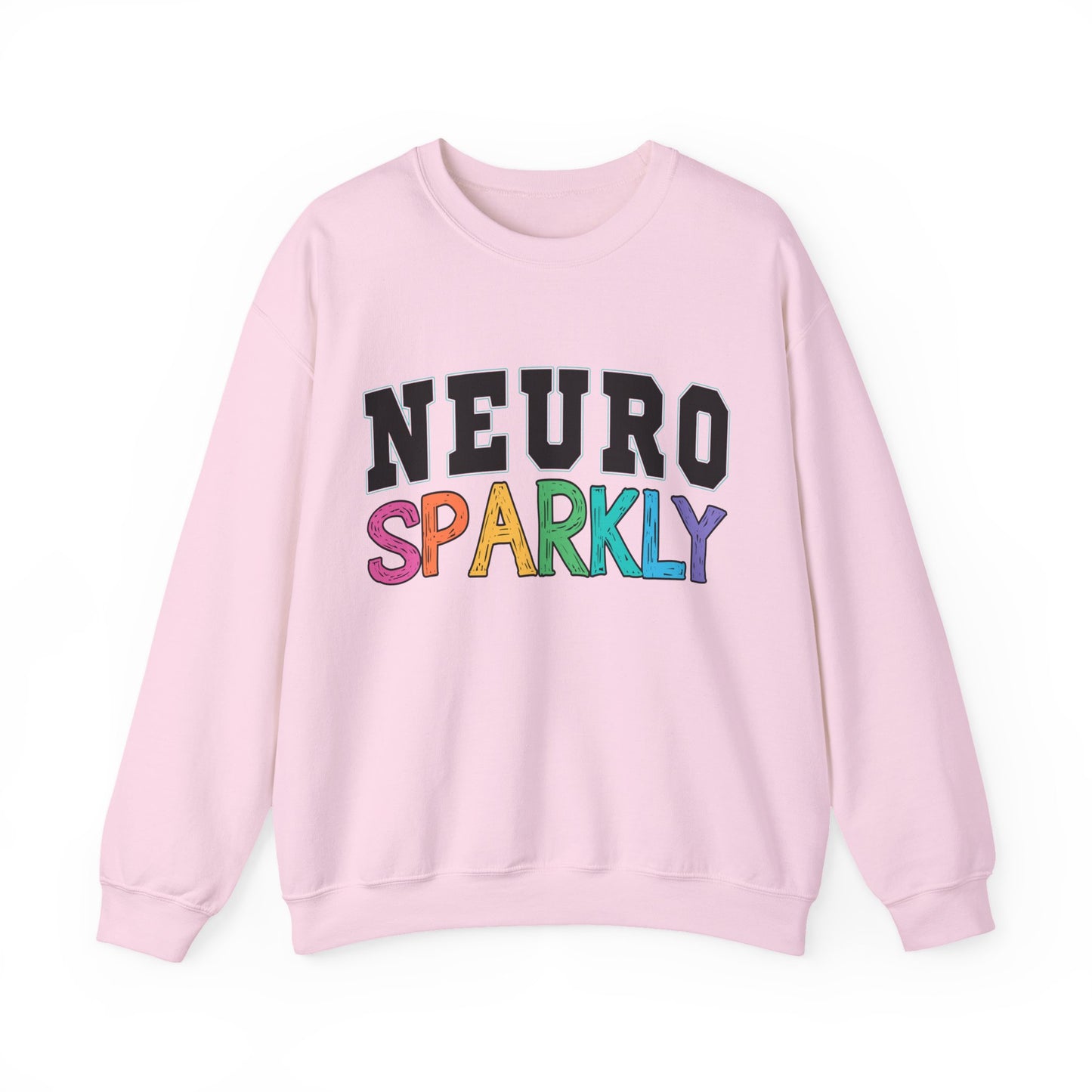 Neuro Sparkly Sweatshirt | Autism Awareness & Neurodiversity Inclusion Crewneck