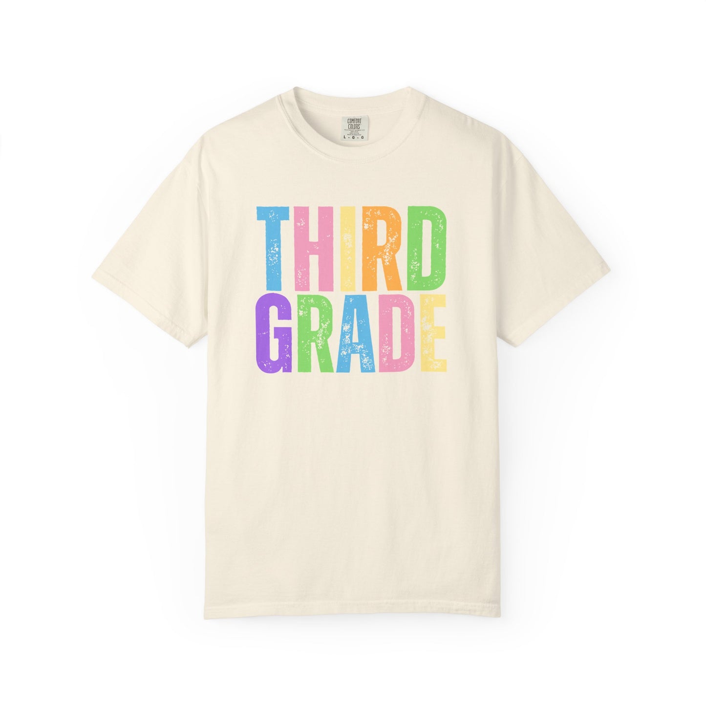 Third Grade Comfort Colors® T-Shirt | Grade Level Teacher Shirt