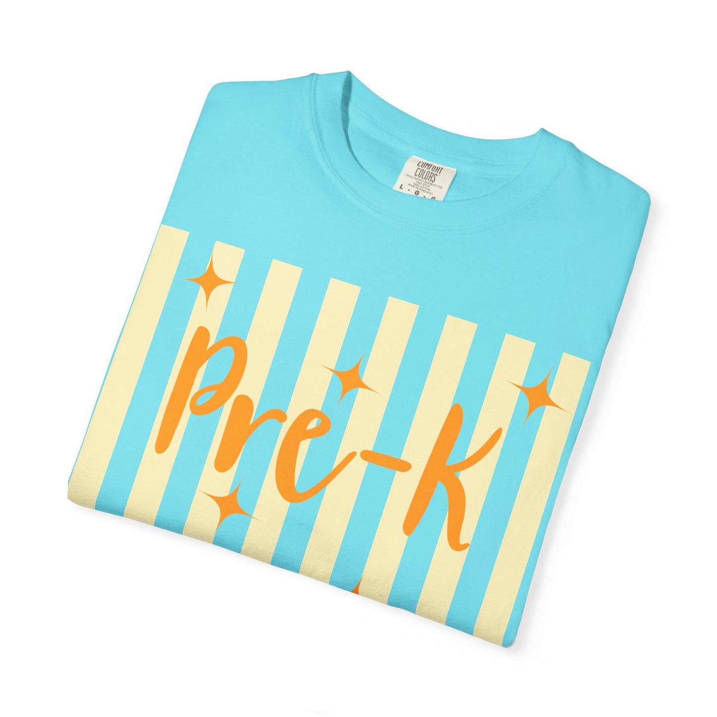 Personalized Pre-K Teacher Shirt | Custom Pre-K Teacher Comfort Colors T-Shirt