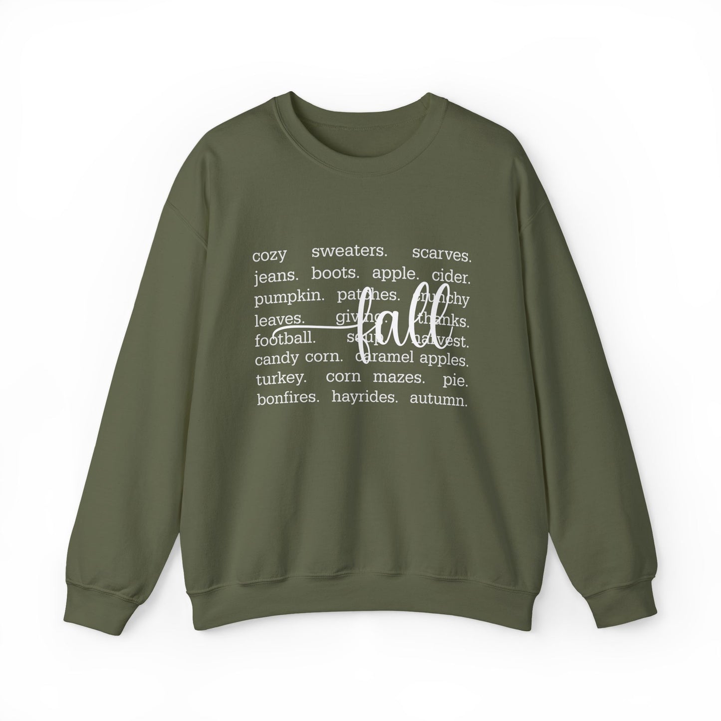 Cozy Fall Favorites Sweatshirt