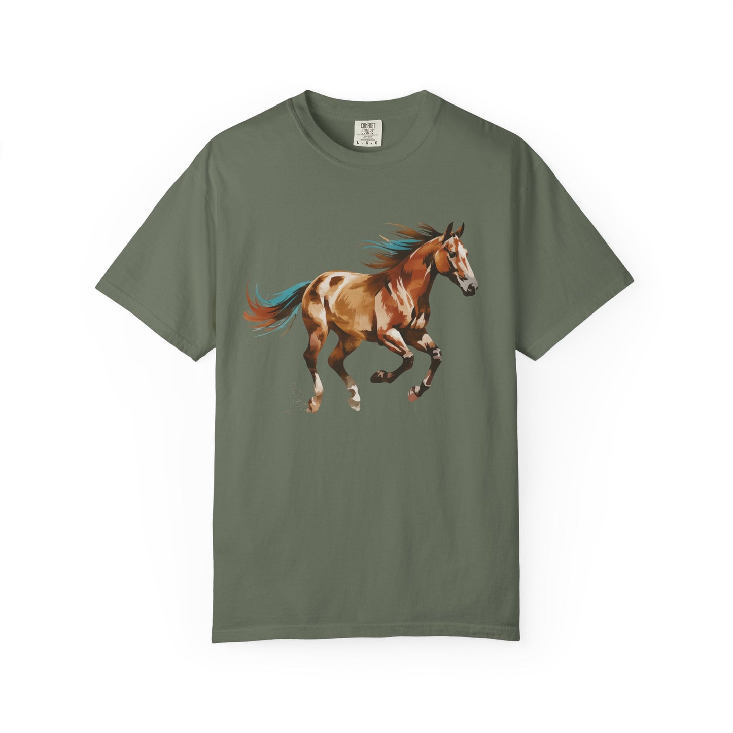 Painted  Western Horse Graphic Shirt