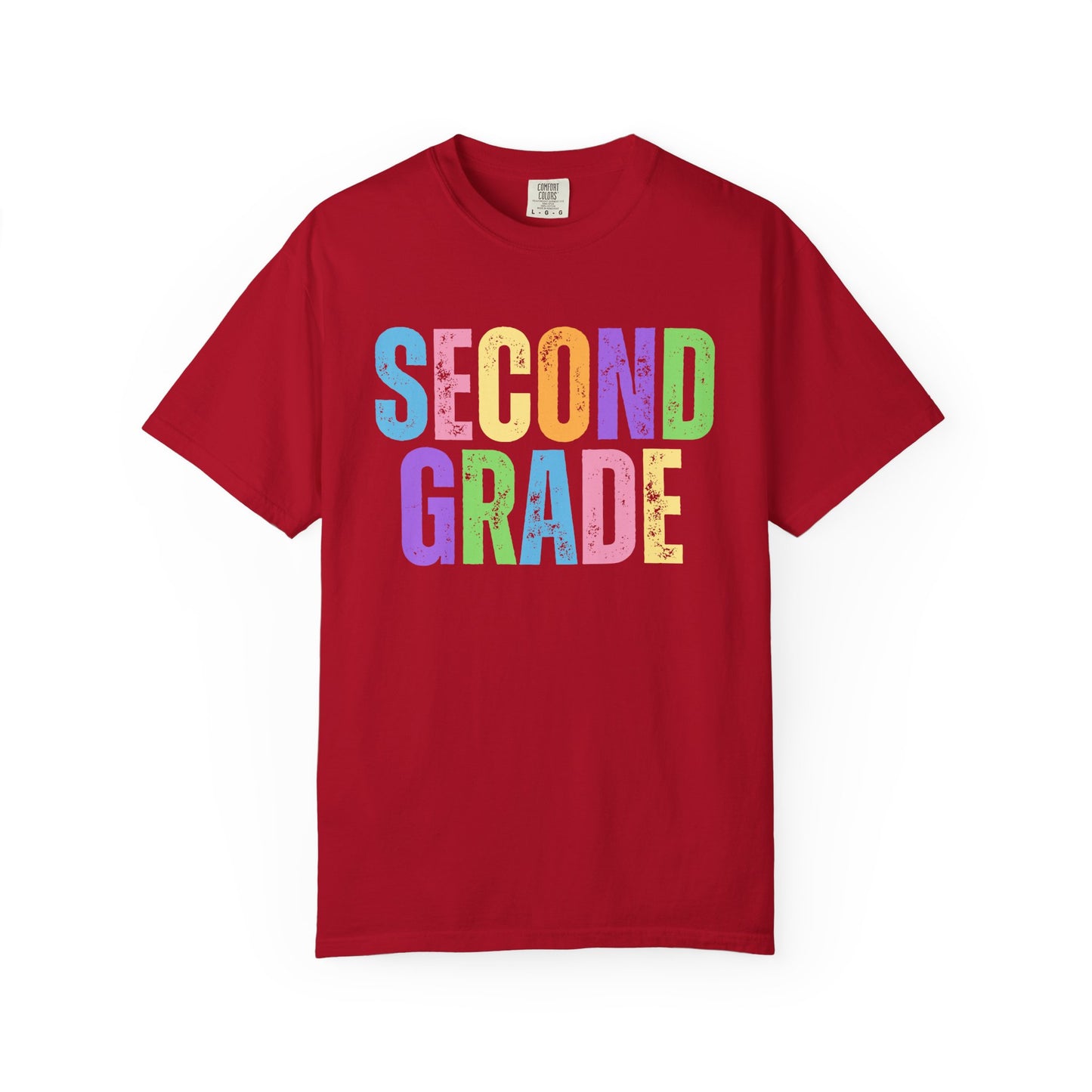 Second Grade  Comfort Colors® T-Shirt | Grade Level Teacher Shirt