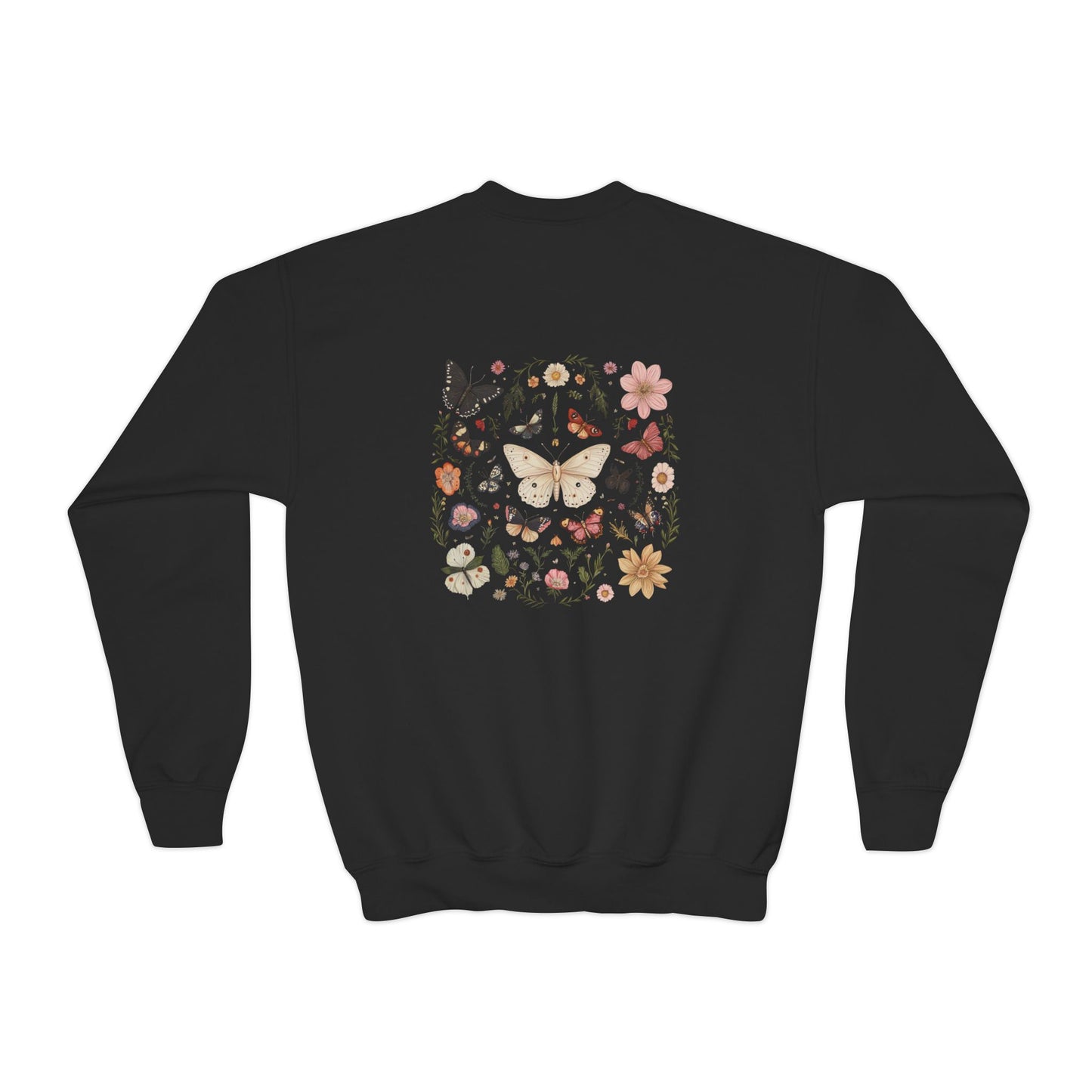 Bloom & Take Flight Youth Crewneck Sweatshirt