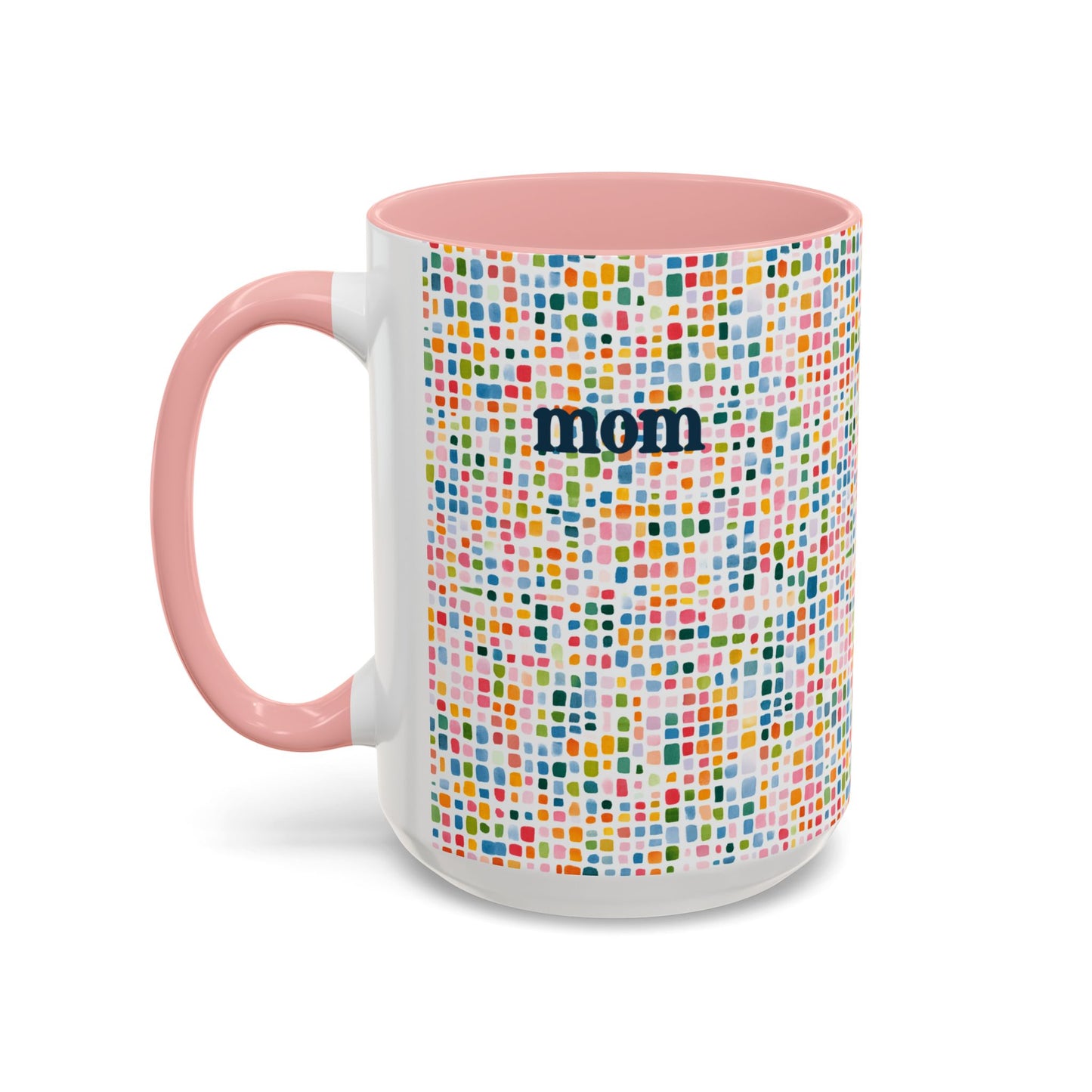 Personalized Colorful Pattern Name Mug(11, 15oz)