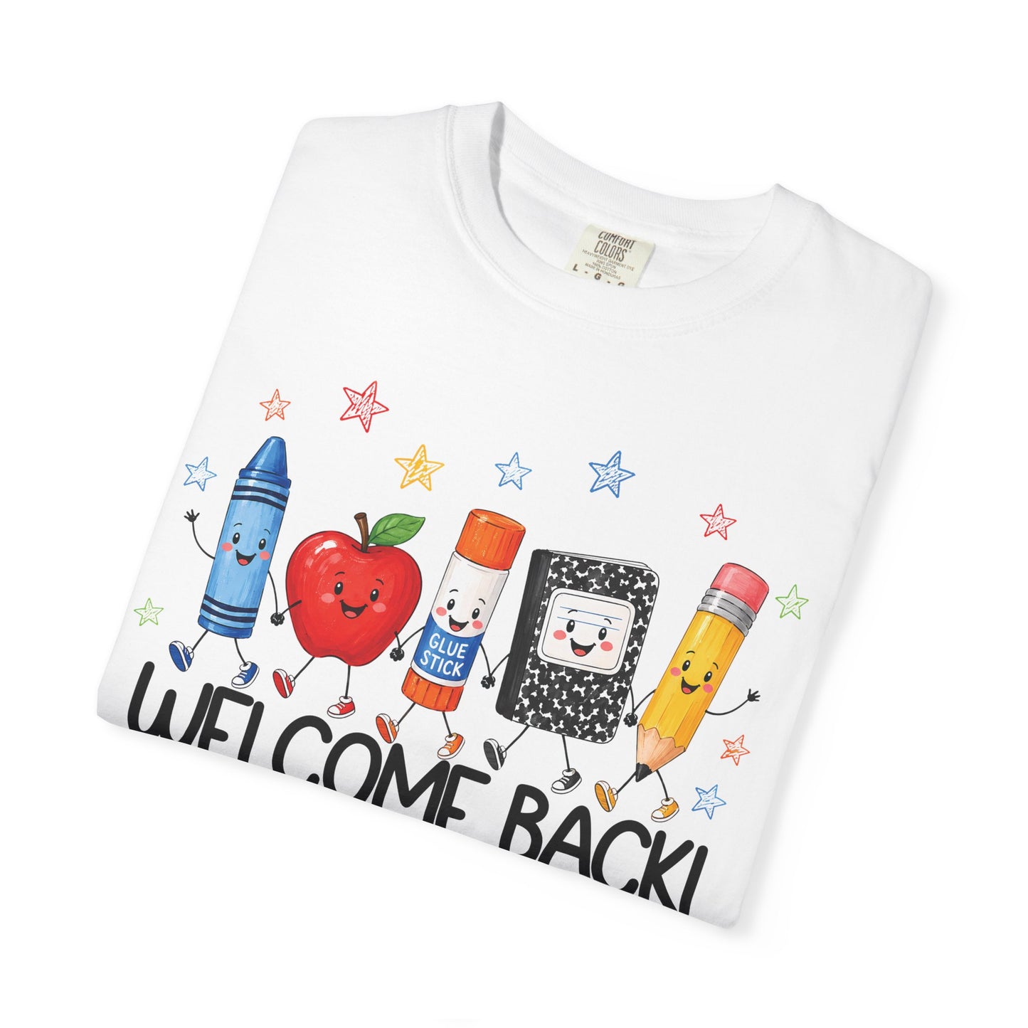 Welcome Back Teacher Shirt | Cute School Supplies Tee