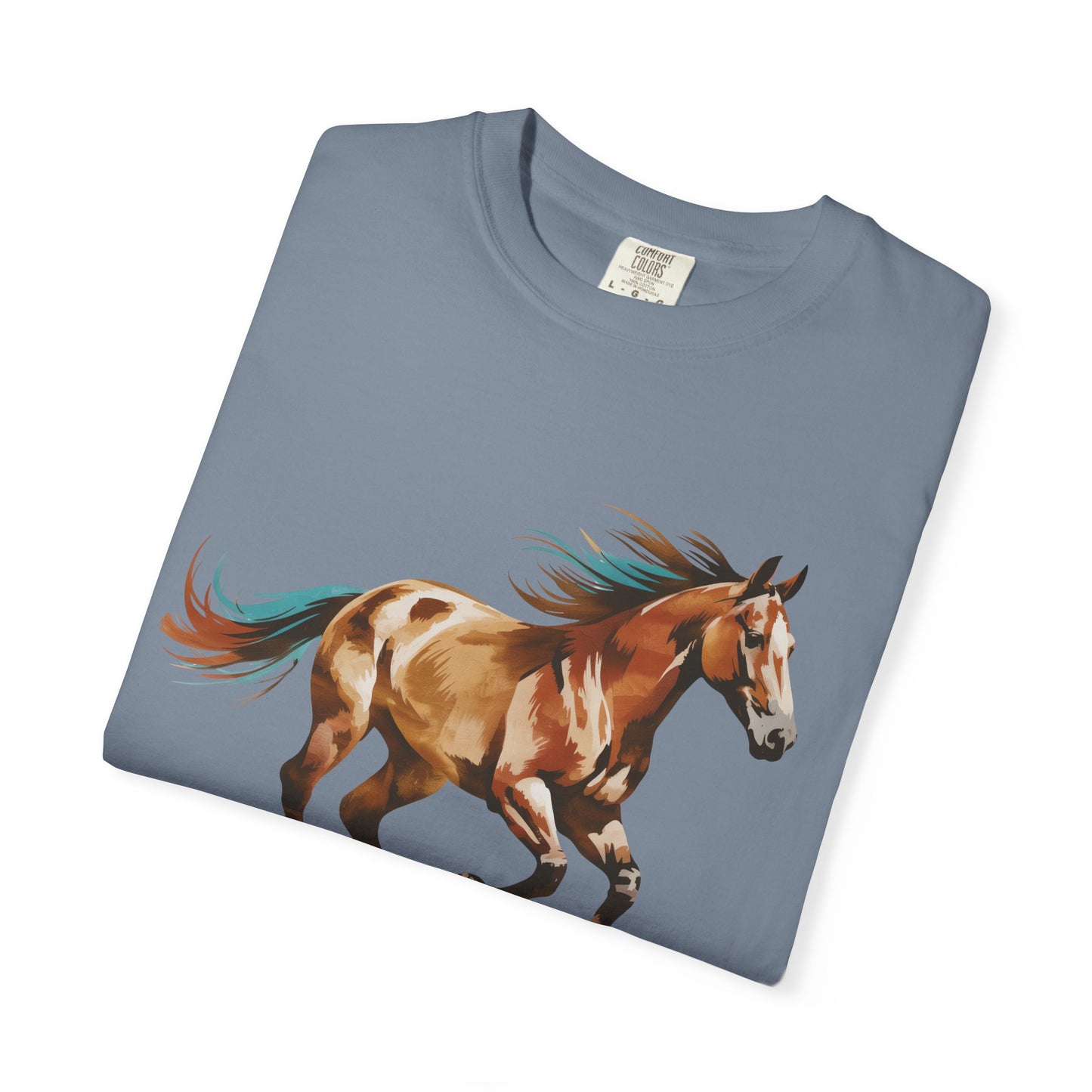 Painted  Western Horse Graphic Shirt