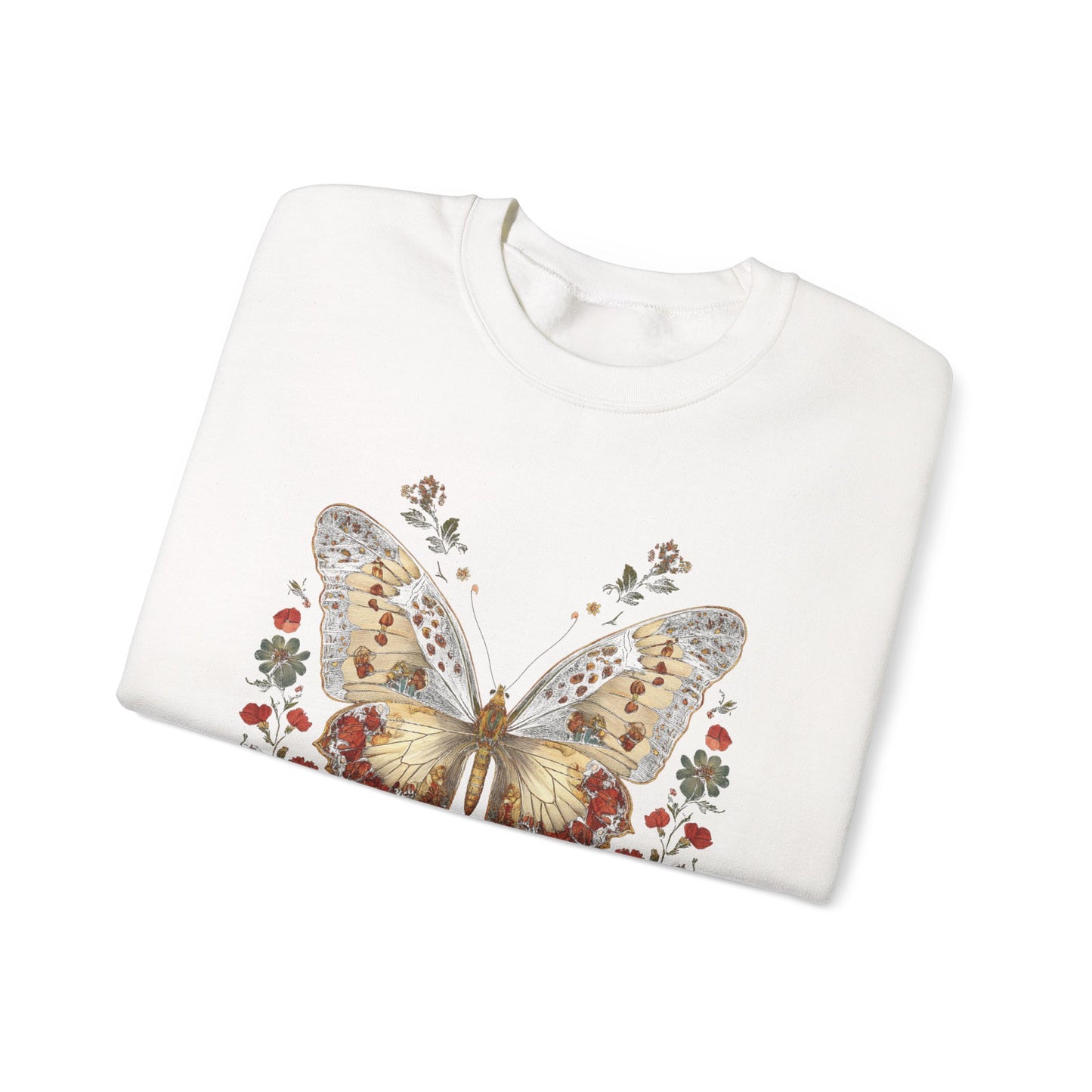 Supported to Soar Butterfly Crewneck Sweatshirt